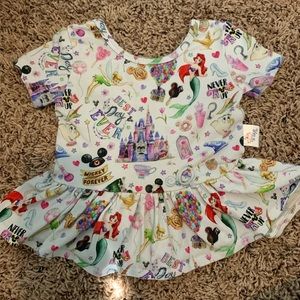 Small Disney Purge- nightgowns and sketch peplum top